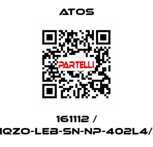 161112 / LIQZO-LEB-SN-NP-402L4/Z Atos