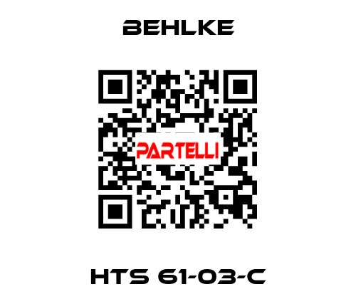 HTS 61-03-C BEHLKE