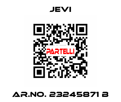 Ar.No. 23245871 B JEVI