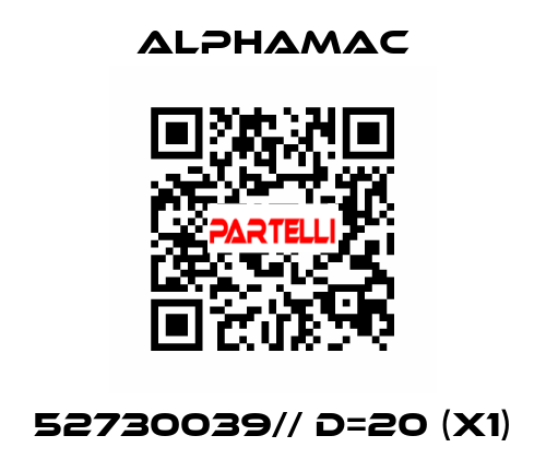 52730039// D=20 (x1) AlphaMAC
