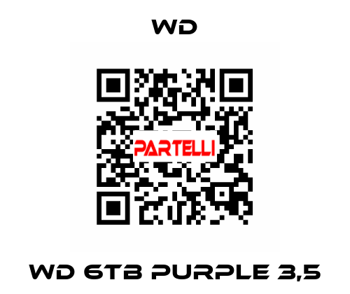 WD 6TB PURPLE 3,5 WD