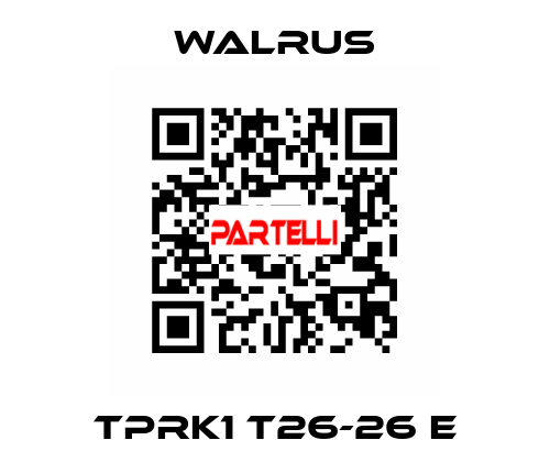 TPRK1 T26-26 E Walrus