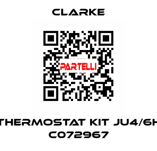 THERMOSTAT KIT JU4/6H C072967 Clarke