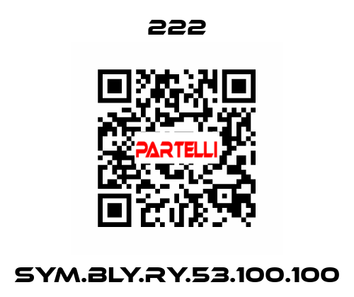 SYM.BLY.RY.53.100.100 222