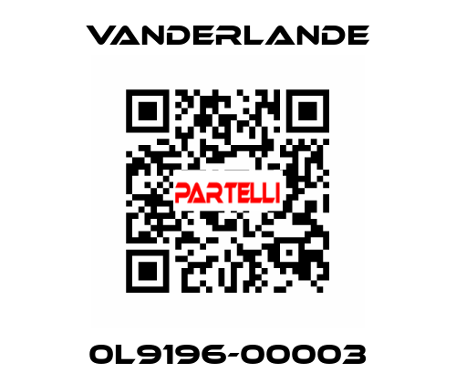0L9196-00003 Vanderlande