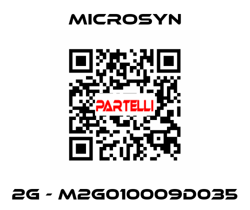 2G - M2G010009D035 Microsyn