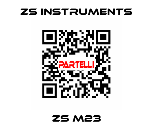 ZS M23 ZS Instruments
