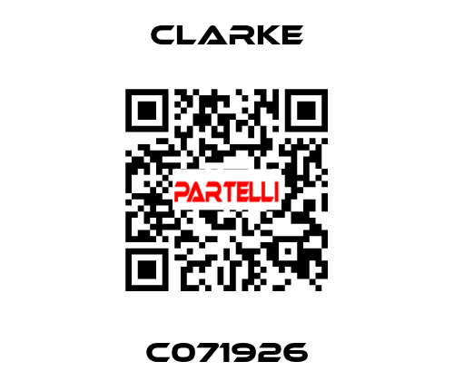 C071926 Clarke