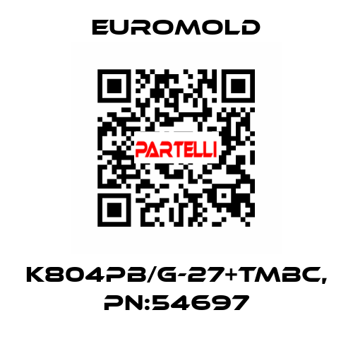 K804PB/G-27+TMBC, PN:54697 EUROMOLD