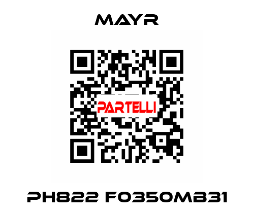 PH822 F0350MB31 Mayr
