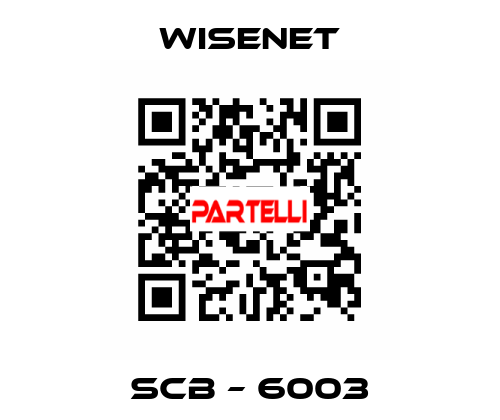 SCB – 6003 Wisenet