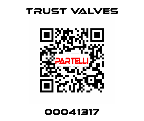 00041317 TRUST VALVES