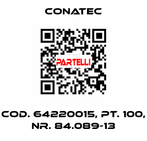 cod. 64220015, pt. 100, nr. 84.089-13 Conatec