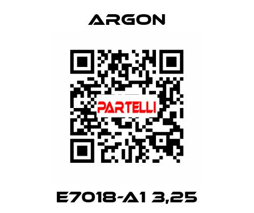 E7018-A1 3,25 ARGON