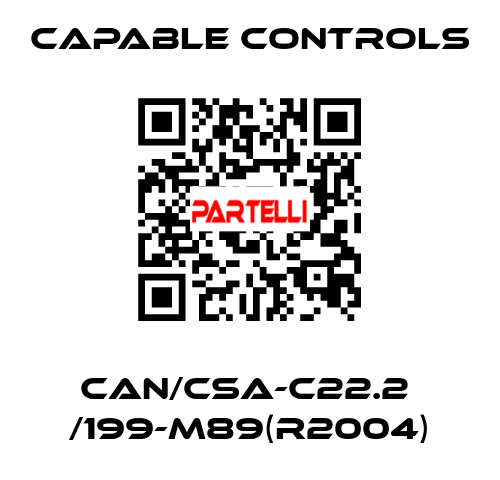CAN/CSA-C22.2  /199-M89(R2004) Capable Controls