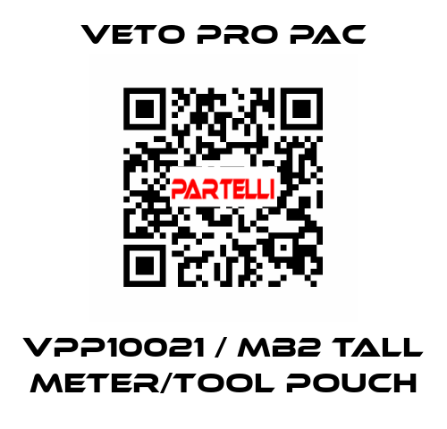 VPP10021 / MB2 Tall Meter/Tool Pouch Veto Pro Pac