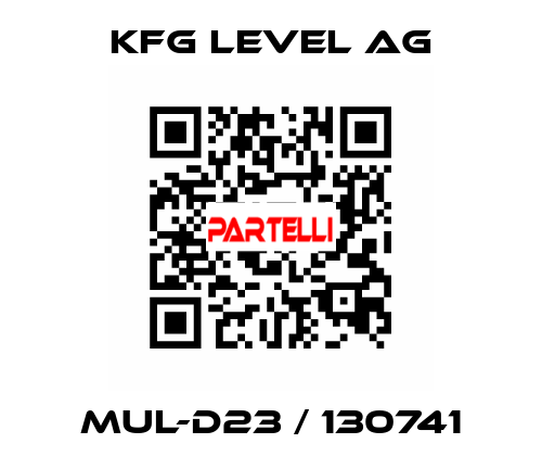 MUL-D23 / 130741 KFG Level AG