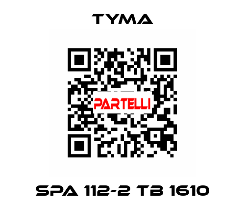 SPA 112-2 TB 1610 TYMA