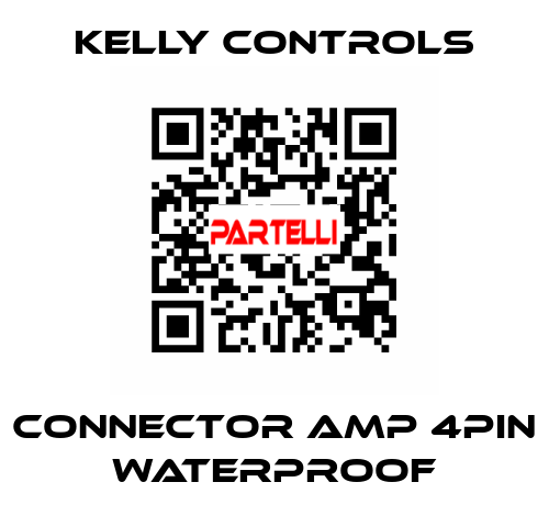 Connector AMP 4pin waterproof Kelly Controls