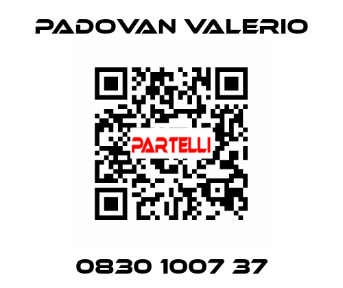 0830 1007 37 PADOVAN VALERIO
