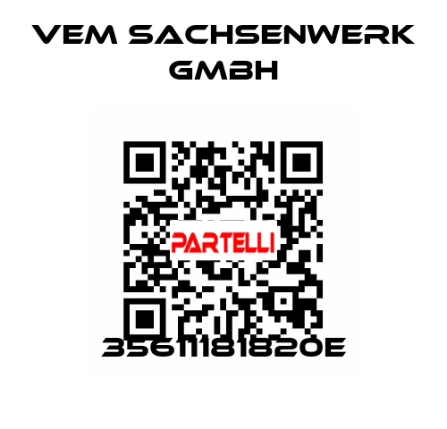 35611181820E VEM Sachsenwerk GmbH