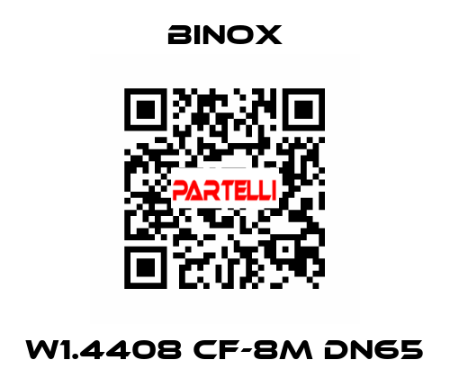 W1.4408 CF-8M DN65 Binox