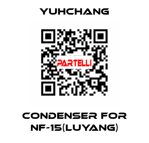 Condenser for NF-15(LUYANG) YUHCHANG