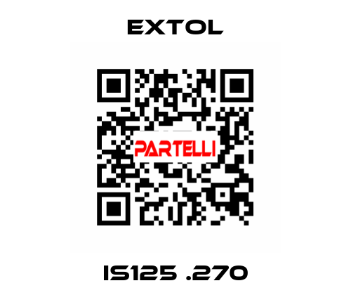 IS125 .270 EXTOL