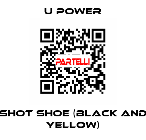 shot shoe (black and yellow) U POWER