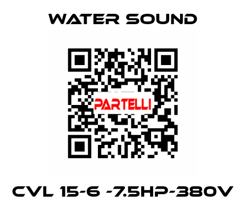 CVL 15-6 -7.5HP-380V WATER SOUND