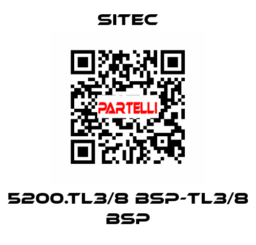 5200.TL3/8 BSP-TL3/8 BSP SITEC