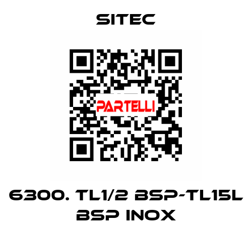 6300. TL1/2 BSP-TL15L BSP inox SITEC
