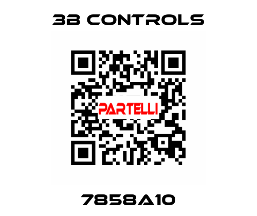 7858A10 3B Controls