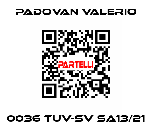 0036 TUV-SV SA13/21 PADOVAN VALERIO