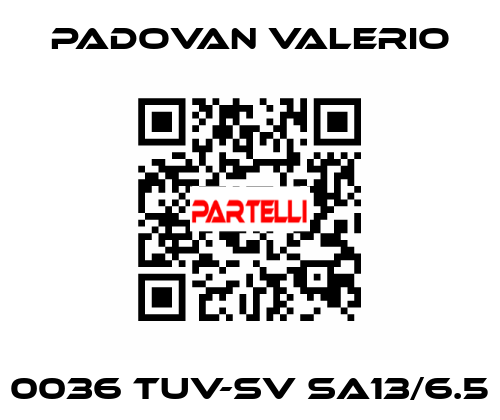 0036 TUV-SV SA13/6.5 PADOVAN VALERIO