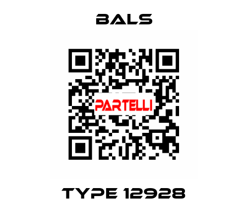Type 12928 Bals