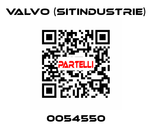 0054550 VALVO (SITINDUSTRIE)
