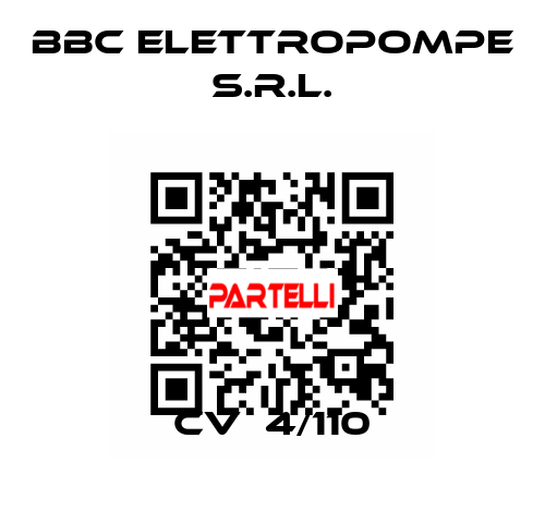 CV　4/110 BBC Elettropompe S.r.l.