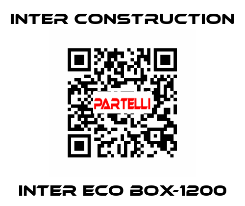 Inter Eco Box-1200 Inter Construction