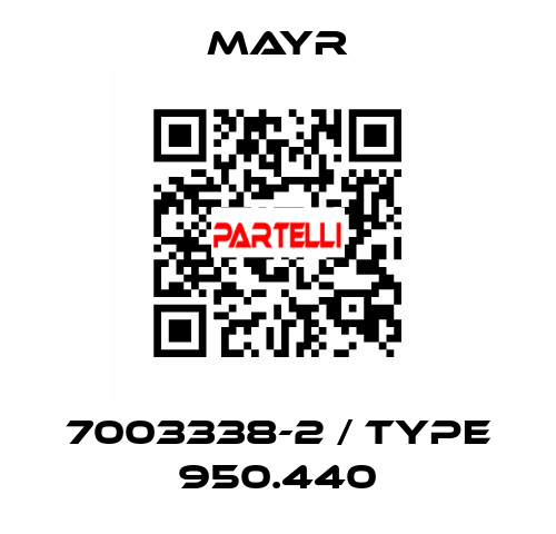 7003338-2 / Type 950.440 Mayr