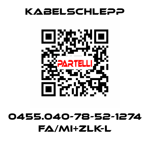 0455.040-78-52-1274 FA/MI+ZLK-L KabelSchlepp