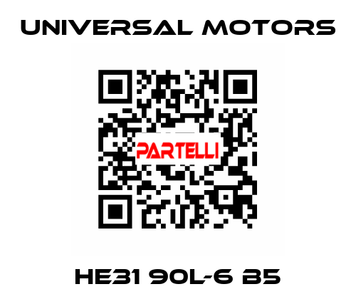 HE31 90L-6 B5 UNIVERSAL MOTORS