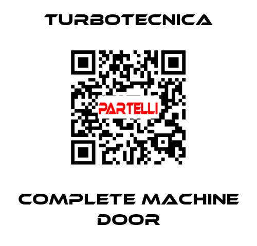 COMPLETE MACHINE DOOR Turbotecnica