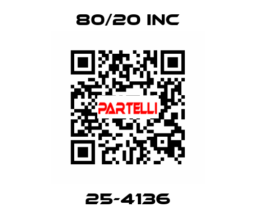 25-4136 80/20 INC