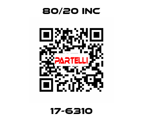 17-6310 80/20 INC