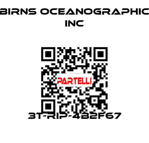 3T-RIP-4B2F67 BIRNS OCEANOGRAPHIC INC