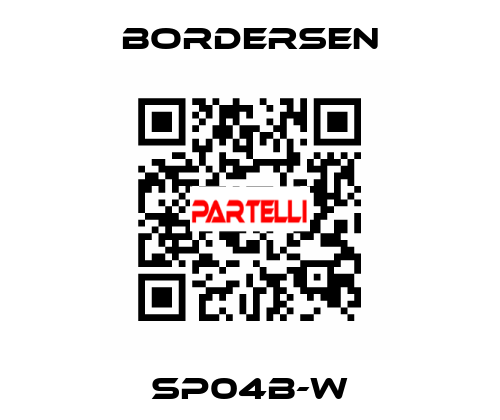 SP04B-W Bordersen