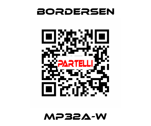 MP32A-W Bordersen