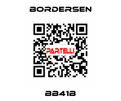 BB41B Bordersen