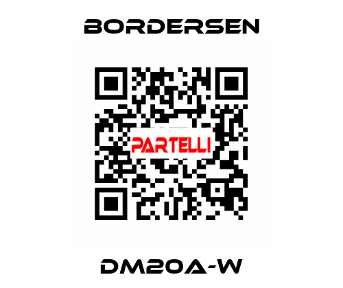 DM20A-W Bordersen
